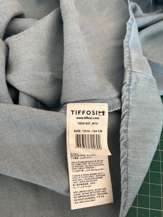 Vestido Tiffosi vaquero