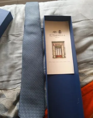 Cravatta E. Marinella Napoli Blu
