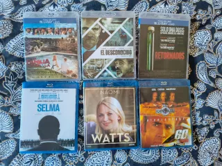 Lote 8 Películas Blu-ray