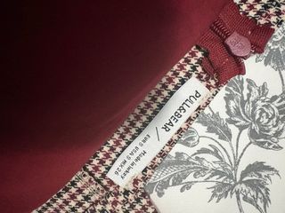 Pichi cuadros rosa y negro