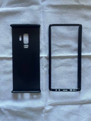 4 Fundas Samsung S9 Plus Negras