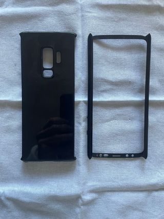 4 Fundas Samsung S9 Plus Negras