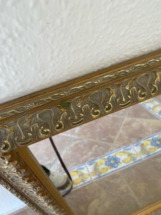 Espejo Dorado Vintage