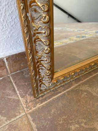 Espejo Dorado Vintage