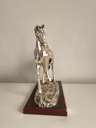 Caballo Baño Plata Ley