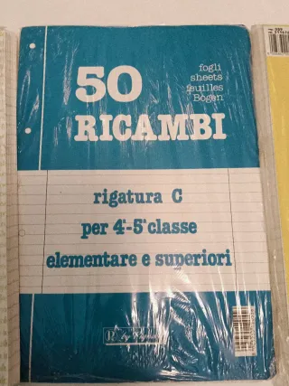 3 risme fogli 120 F.TO 21x29,7 Nuovi.