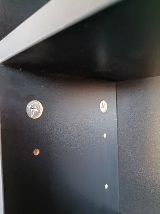 Estantería CDs Negra