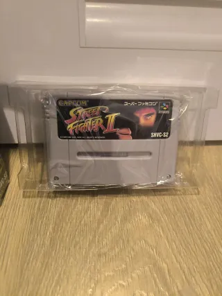 Street Fighter II SNES Famicom Japonés Completo