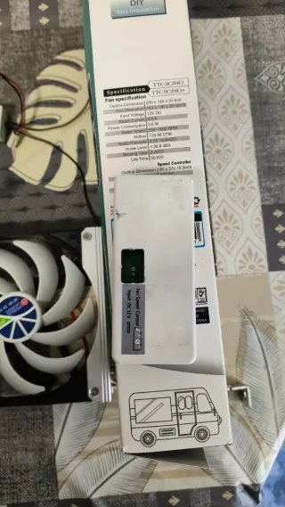 Ventilatori da 14 cm per frigorifero camper