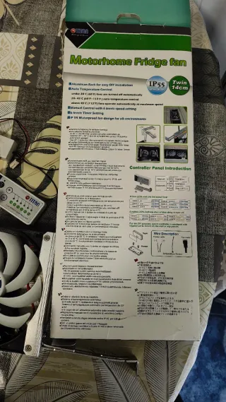 Ventilatori da 14 cm per frigorifero camper