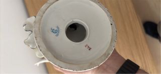 Figura Hispania Manises Bailarina Porcelana