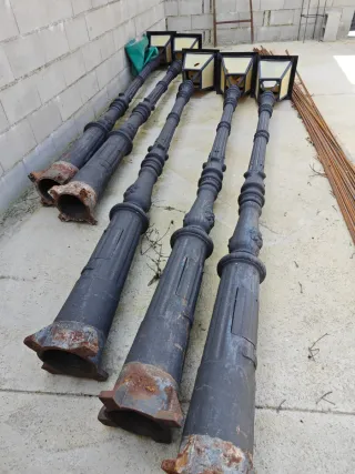 Farolas de Hierro Antiguas