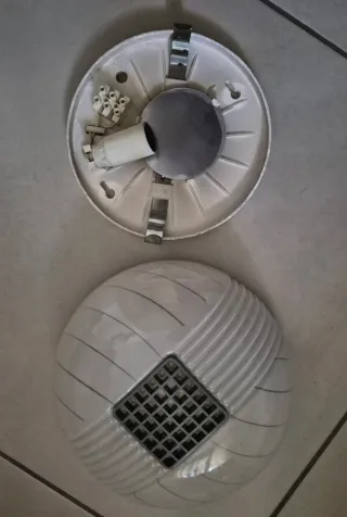 Coppia di Plafoniere Vintage FLUX mod. Guscio –