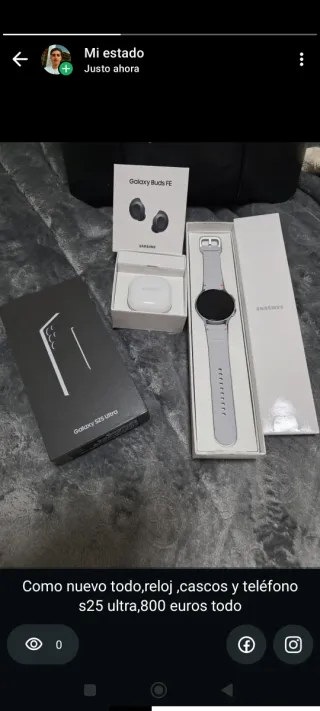 Samsung S25 Ultra + Watch + Buds FE