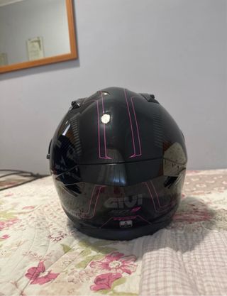 Casco Moto GIVI Negro Violeta