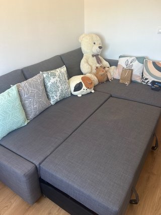Sofá Cama Gris Ikea