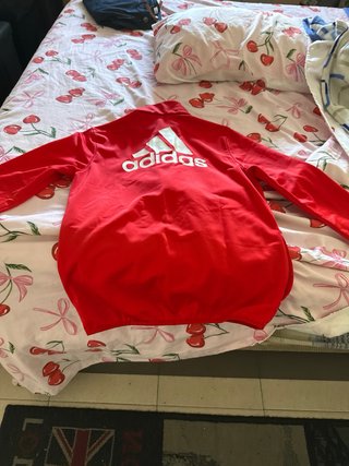 Sudadera Adidas Roja Original