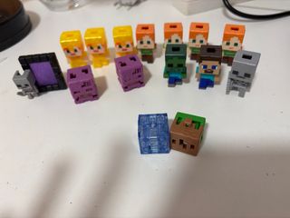 Funko x Minecraft x Kinder Joy Figuras