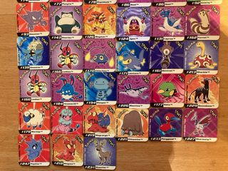 Stacks Pokémon Jotho Original 2002 - precio unidad