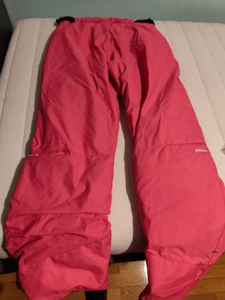 Pantalón de esquí rosa Talla 14 años