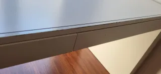 Escritorio grande blanco