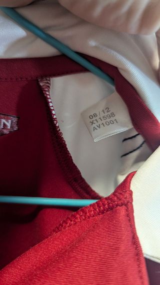 Camiseta Dinamarca Adidas 2012 Edición Especial