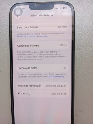 iPhone 16e Negro en estado excepcional.