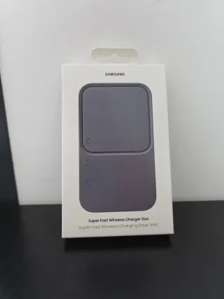 Cargador Inalámbrico Duo Samsung Super Fast