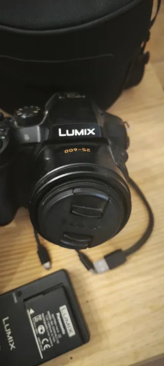 Cámara Panasonic Lumix Negra DMC-FZ300