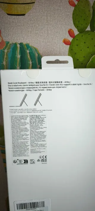 Cover con tastiera Samsung Book Cover AI Key