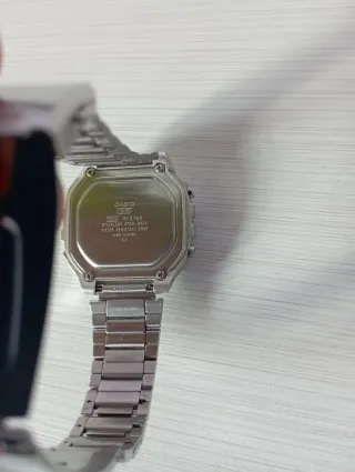 Reloj Casio Digital Plata WR 50M