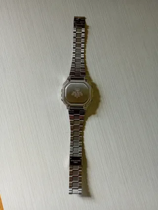 Reloj Casio Digital Plata WR 50M