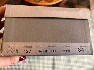 Scarpe donna Zanin beige