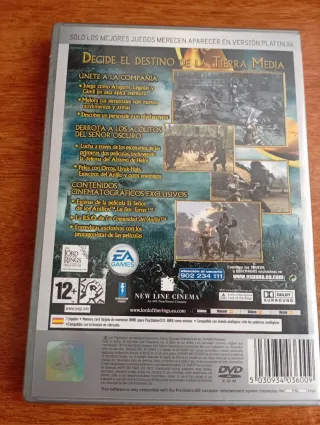 Ps2 Pal España El Señor de los Anillos Las Dos Tor