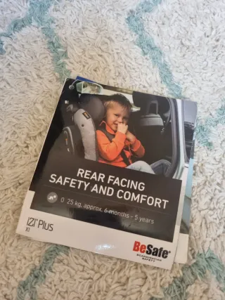Silla coche BeSafe 6m-25kg con sello Plus test