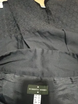 Falda Roberto Verino Negra