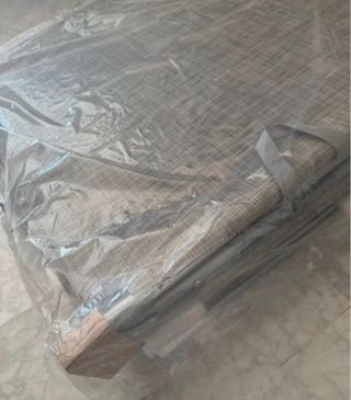 Tumbona plegable gris de 120€