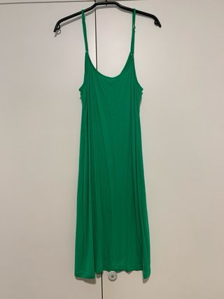 Vestido Simorra verde talla 44 nuevo