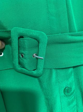Vestido Simorra verde talla 44 nuevo