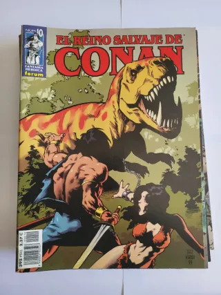 El reino salvaje de conan cómic