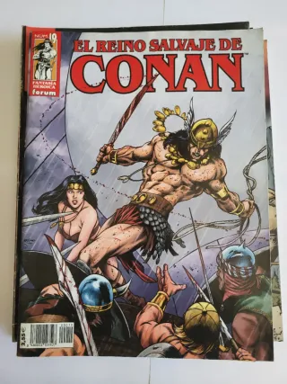 El reino salvaje de conan cómic