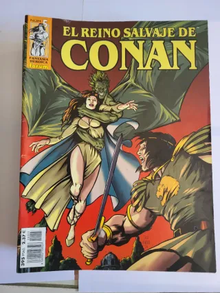 El reino salvaje de conan cómic