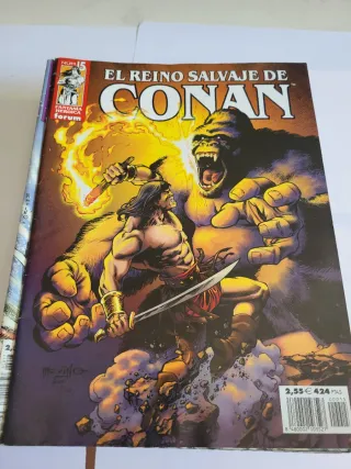 El reino salvaje de conan cómic