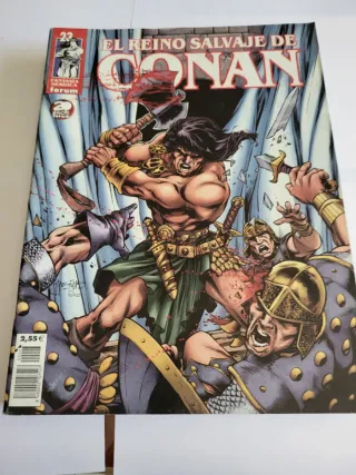 El reino salvaje de conan cómic
