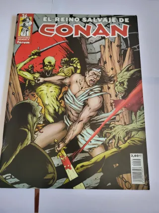 El reino salvaje de conan cómic
