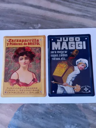 Chapas Publicitarias Antiguas Maggi Bristol