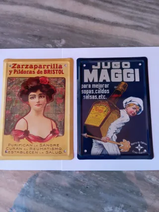 Chapas Publicitarias Antiguas Maggi Bristol