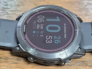 Reloj Garmin 7x Pro  solar Negro/Gris