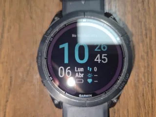 Reloj Garmin 7x Pro  solar Negro/Gris