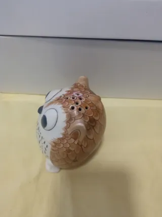 Gufo in ceramica decorativa vintage